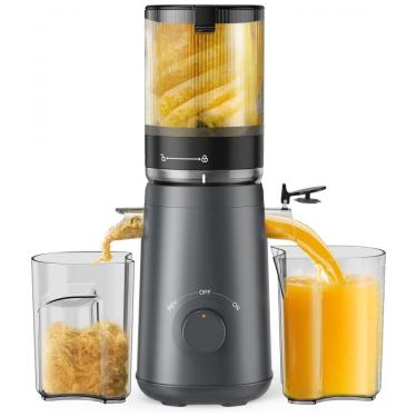 Imagem de Extrator de Sucos TUUMIIST, Espremedor a Frio com Boca de Alimentação Extra Larga de 13,5 cm para Frutas e Vegetais Inteiros, Fácil de