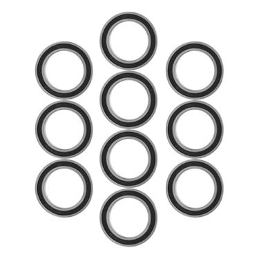 Imagem de 10 Peças 6805-2RS Rolamentos Rígidos de Esferas Com Vedação de Borracha, Aço de, 25 Mm * 37 Mm * 7 Mm, para Pequenos Projetos de Eixo/haste de 25 Mm para Hobby