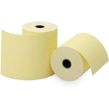 Imagem de Bobina Termica 57X50 Amarela Para Relogio De Ponto C/16