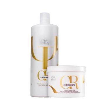 Imagem de Wella Oil Reflections Sh 1000ml + Masc 500ml - Wella profissional
