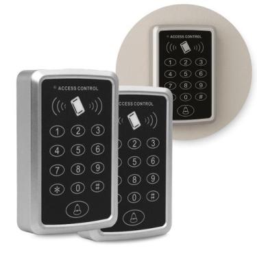 Imagem de Teclado Controlador de Acesso Portaria RFID Kit 2 Ipec - Ipec