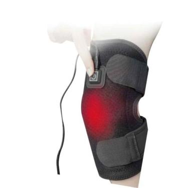 Imagem de Joelheira Aquecimento Elétrica Usb Massagem Terapêutica - Attus