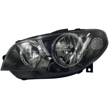 Imagem de Farol Palio Siena 04 A 15 Mascara Negra Aro Cromado Esquerdo/Motorista