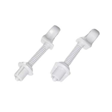 Imagem de Parafuso Plástico Par para Assento Sanitário Soft, Loft, Plus e Confor