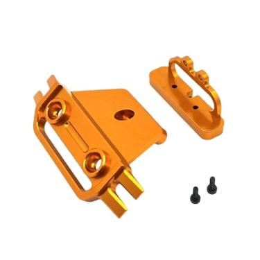 Imagem de Kokiya Proteção Frontal de Carro RC em Escala 1:14, Peça de Reposição, Acessórios Fáceis de Instalar, Barra de Proteção de Metal, Substituição para 14210 142, Amarelo