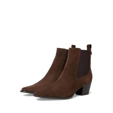 Imagem de Sam Edelman Bota feminina Ashtyn no tornozelo, Marrom Mustang, 42