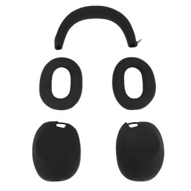 Imagem de Zyyini Protetor de Fone de Ouvido de Silicone, Wh 1000xm6 Fones de Ouvido Sem Fio Com à Prova de Poeira Não Deslizante, Silicone Macio, para Redução de Ruído Confortável Ajuste