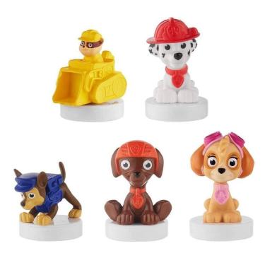 Imagem de Pata Patrulha Personagens Stampers 5pk Zuma Entulho em Bulldozer