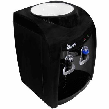 Imagem de Bebedouro Água Elétrico Gelada Preto Galão SEM Filtro 220v