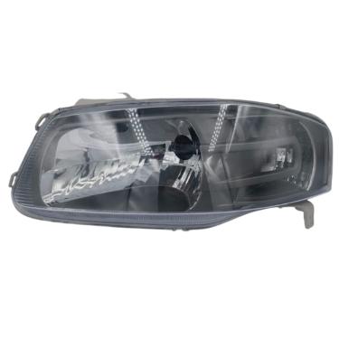 Imagem de Farol Gol G4 Parati Saveiro 2006 A 2014 Mascara Cinza Esquerdo/Motorista