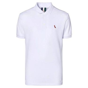 Imagem de Camisa Polo Reserva Piquet Pica Pau Masculino Branco-Masculino