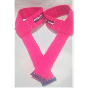 Imagem de 2 Par Straps 100% algodão para academia, exercício funcional e muscula