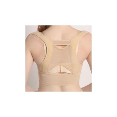 Imagem de Corretor de postura dorsal, ombro, coluna vertebral, tamanho L para ad