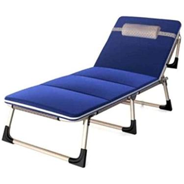 Imagem de UISLA Espreguiçadeira de terraço, espreguiçadeira, respirável, cama, varanda, praia, espreguiçadeira, descanso ao meio-dia, reclinável, esperançoso