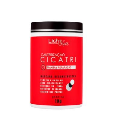 Imagem de Light Hair Máscara Cauterização Cicatri 1kg | Reconstrução com Complexo de Óleos Reparadores