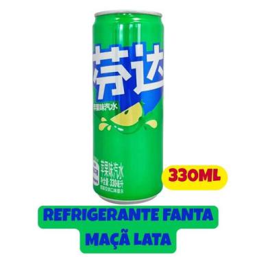 Imagem de Refrigerante fanta maçã verde 330ml