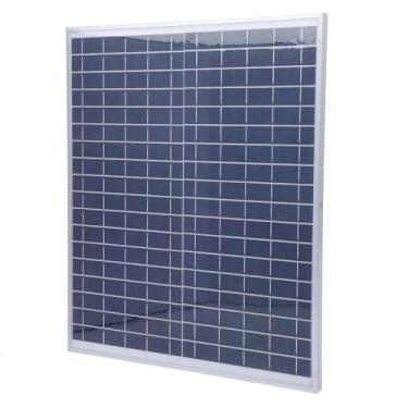 Imagem de Luocute Painel Solar de 20 Watts, Carregador de Alta Eficiência para Aplicações Fora da Rede de Bateria Agrícola de Telhado Marinho RV, Carregador de Bateria Portátil Movido a Energia