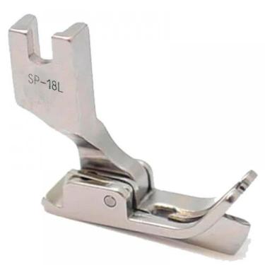 Imagem de Calcador Com Guia Lado Esquerdo 3/16 SP-18L Para Costura Reta Industri