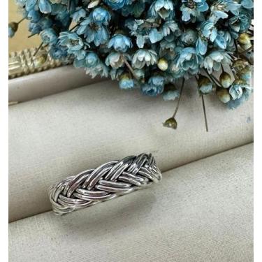 Imagem de Anel Trançado prata 925 - C&N Relojoaria 