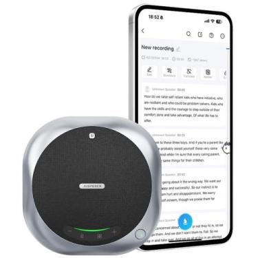Imagem de Alto-falante de conferência Bluetooth AISPEECH M6 AI Noise USB