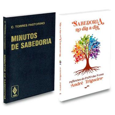Imagem de Kit Minutos de Sabedoria e Sabedoria no Dia a Dia - 532 Páginas - VOZE