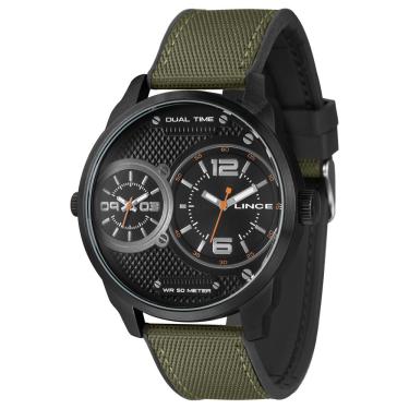 Imagem de Relógio Lince Masculino Ref: Mrnh214l50 Poex Oversized Black