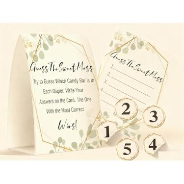 Imagem de The Sweet Mess - Dirty Diaper game,Baby Shower Games The Sweet Name That Poo/gs009A