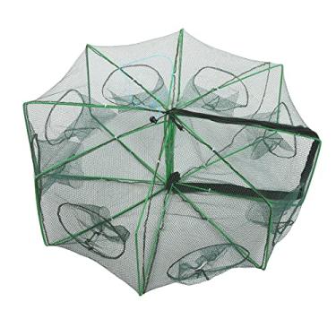 Imagem de Generic Gaiola para Armadilha de Rede de Caranguejo, Armadilha para Peixes de Caranguejo, Construção Robusta, Encolhimento Automático para Camarão