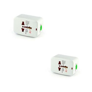 Imagem de Adaptador de Tomada Universal Internacional para Viagem  Compatível co