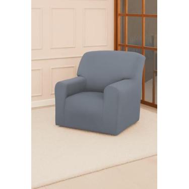 Imagem de Capa Protetora De Sofá Coladinha para Poltrona 1 Lugar , Sala, Quarto,