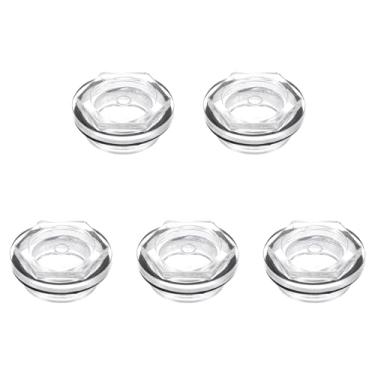 Imagem de Medidor de nível de óleo para compressor de ar M36 x 1,5 mm macho vidro rosqueado indicador líquido janela de visão 5 peças