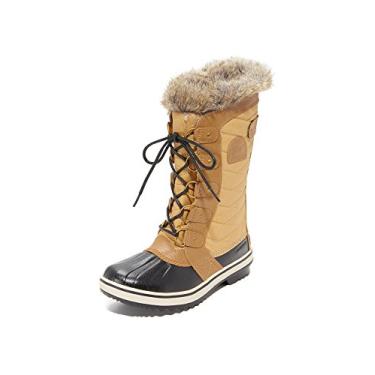 Imagem de Sorel Botas de Inverno Femininas Tofino 2 Impermeáveis, Caril verde X caramelo, 37 BR
