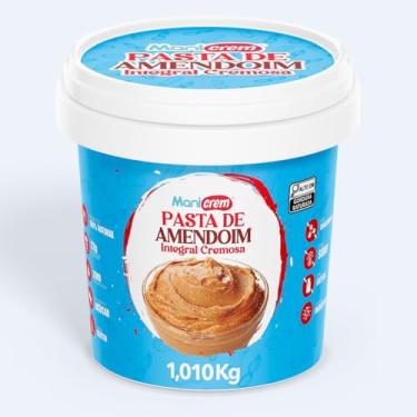 Imagem de Manicrem Pasta De Amendoim Integral 100% Amendoim - 1kg