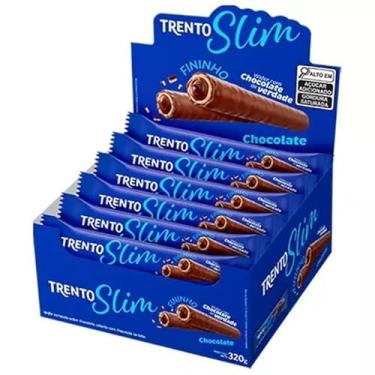 Imagem de PEC WAFER TRENTO SLIM CHOCOLATE AO LEITE 8DISPX16UNX20G