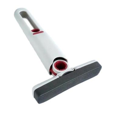 Imagem de Mini Mop Rodo Esfregão Dobrável Portátil Multiuso Limpador de Pia, Pisos, Azulejos e Vidros - Rodo com Torção Automática com Alta Absorção, Lavável, Limpeza Rápida - Ideal para Casa e Uso Diário