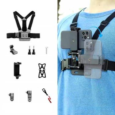 Imagem de Suporte de Peito para Smartphone e Câmeras de Ação - Vamson