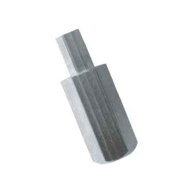 Imagem de SFREYA Broca hexagonal de titânio, unidade sextavada macho de 1/2 polegada, ferramentas não magnéticas de ressonância magnética, leve, alta resistência, anticorrosão, durável, forjada a queda, grau