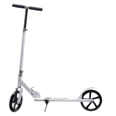 Imagem de Patinete Adulto Juvenil 2 Rodas Dobrável Ajustável Até 100Kg (Preto)