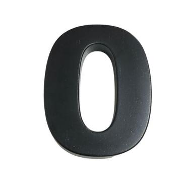 Imagem de Numero Residencial Para Casa Em Plástico Abs Injetado 15cm Caixa Alta 