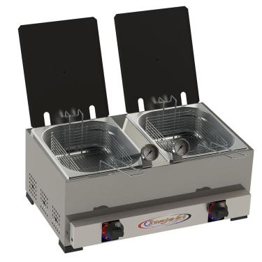Imagem de Fritadeira a Gás Itajobi 2 Cubas 5 Litros Cada