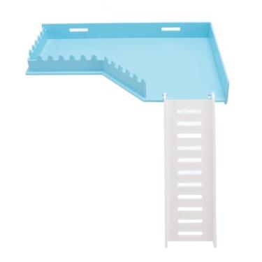 Imagem de Acouto Plataforma de Escalada Multiuso para Hamster Com | Seguro, Brinquedo para Pequenos Animais - para Exercícios e Brincadeiras (Formato L)