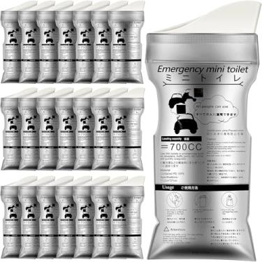 Imagem de XIAOMAIDAM 100 peças, 100/150 unidades, sacos de urina descartáveis a granel, sacos de urina portáteis para pacientes, adultos, motoristas, viagens, acampamento ao ar livre, viagem de carro