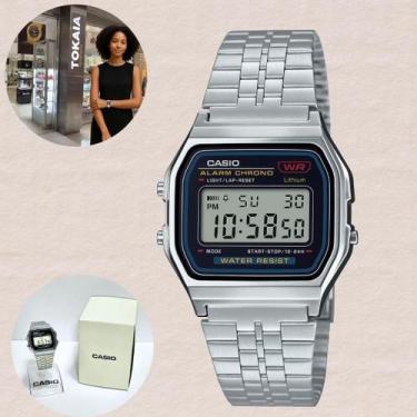 Imagem de Relógio Casio Masculino Feminino Retro Vintage Pequeno Cronômetro Digi