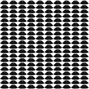 Imagem de wlilupah 100 peças mini cones de futebol para esportes agilidade disco cones treinamento de futebol para exercícios de agilidade esportes futebol basquete futebol basquete brocas (preto)