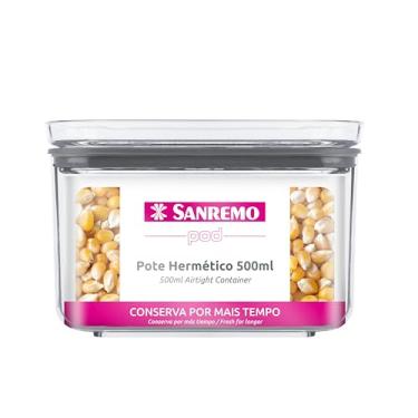Imagem de Sanremo - Pote Hermético em PS de 500mL, Linha Pod