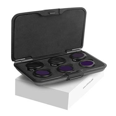 Imagem de 6 peças - Filtro revestido para 2 Pro Drone - ND4 ND8 ND16 ND32 MCUV