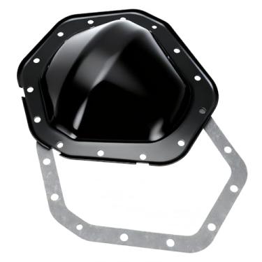 Imagem de Tampa do diferencial traseiro 697-703 com junta e 14 parafusos serve para Chevy Silverado 2500, Suburban 2500, Avalanche 2500, GMC Sierra 2500, Savana 2500/3500 (engrenagem de anel de 26,7 cm)