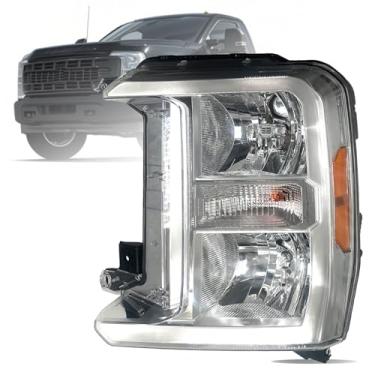 Imagem de PC3Z13008G Conjunto de farol de halogêneo compatível com Ford F250/F350/F550/F550 2023 2024 2025 com lâmpadas lado esquerdo do motorista #PC3B13006AH