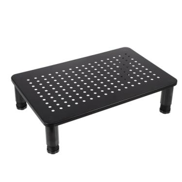 Imagem de Adjustable Monitor Riser Stand for Desk with Installation Smooth Polished Surface Computer Screen Raiser for Home Office Dormitory Workspace Organization