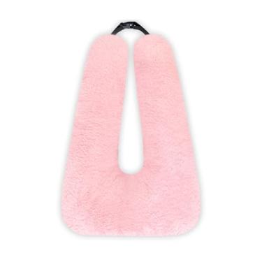 Imagem de Travesseiro de viagem, travesseiro de carro de viagem para crianças e adultos, travesseiro para dormir, suporte de cabeça, pescoço e corpo para avião e escritórios, travesseiros essenciais de viagem